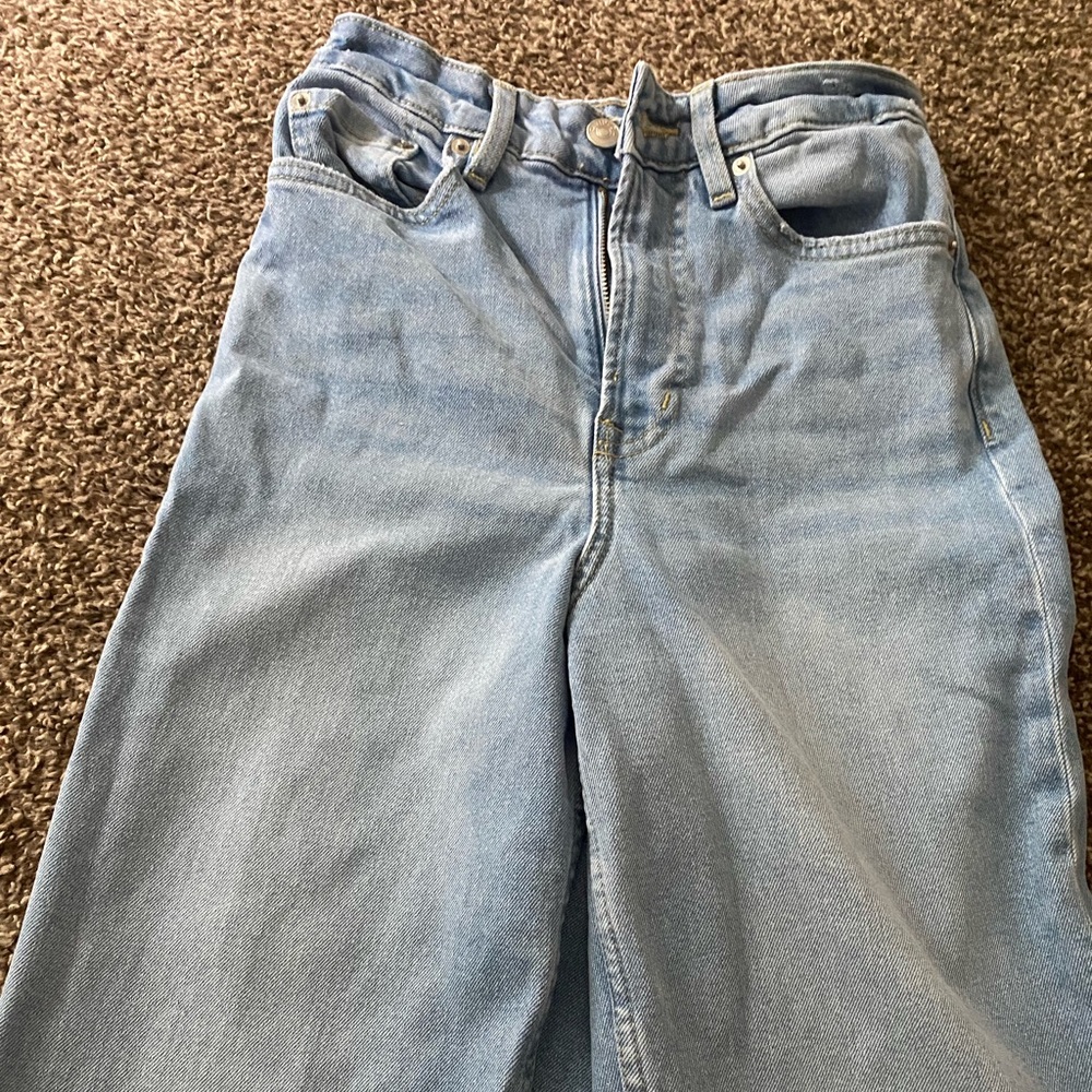 H&M mom jeans waist size 25